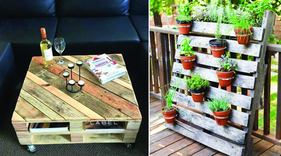 36005 palette bois 10 utilisations deco recup