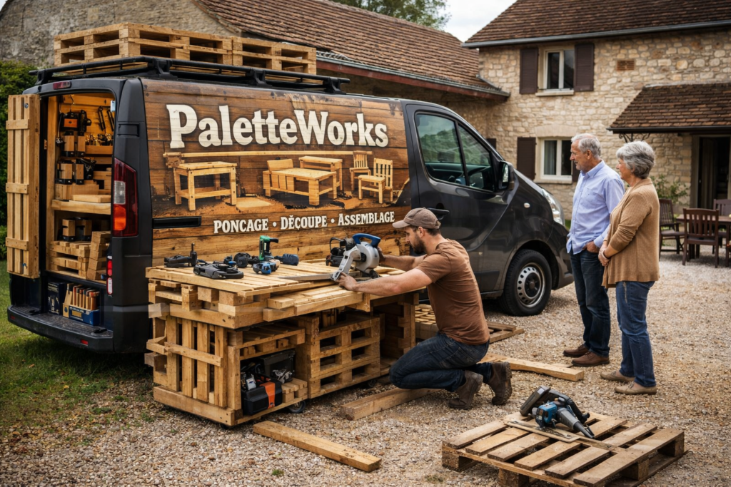 camion palette bricolage
